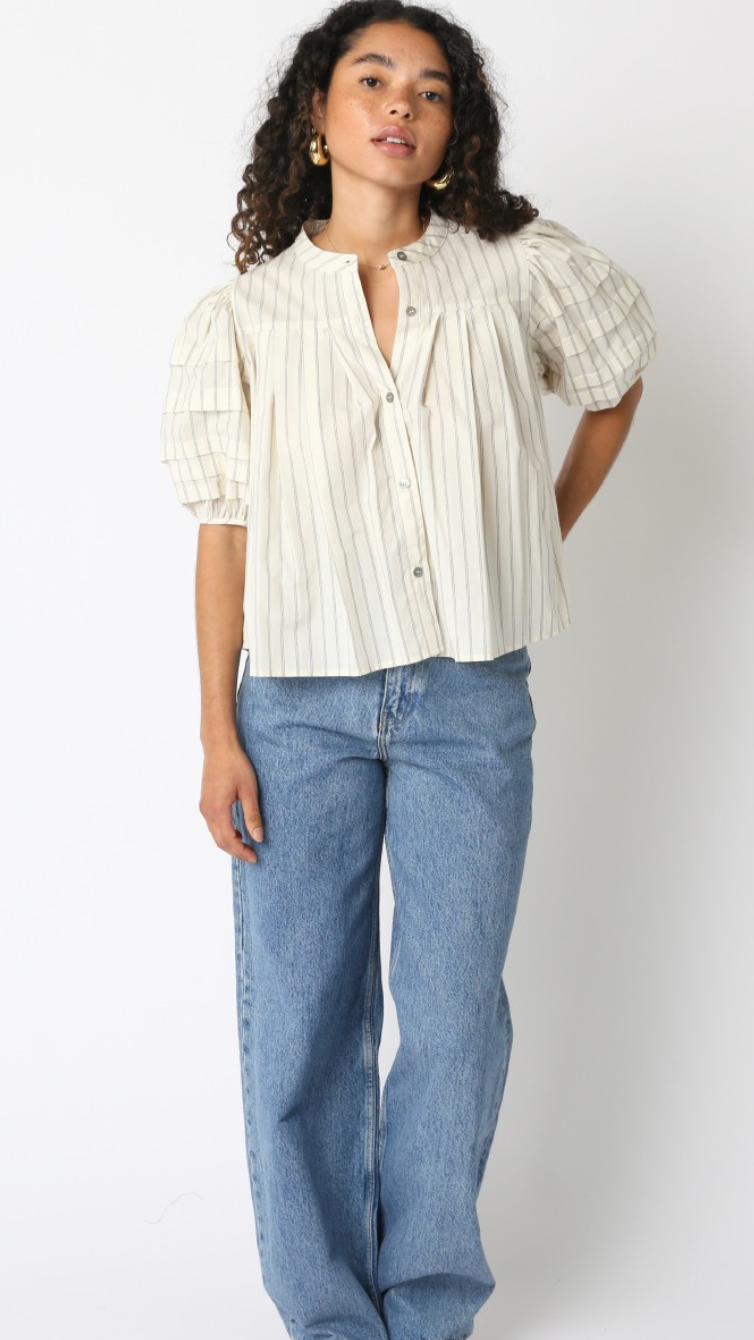 Lainey Stripe Blouse