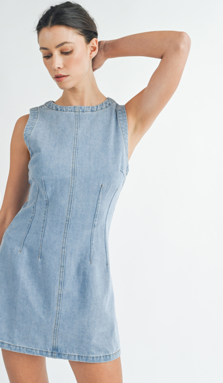 Loghan Light Denim Dress