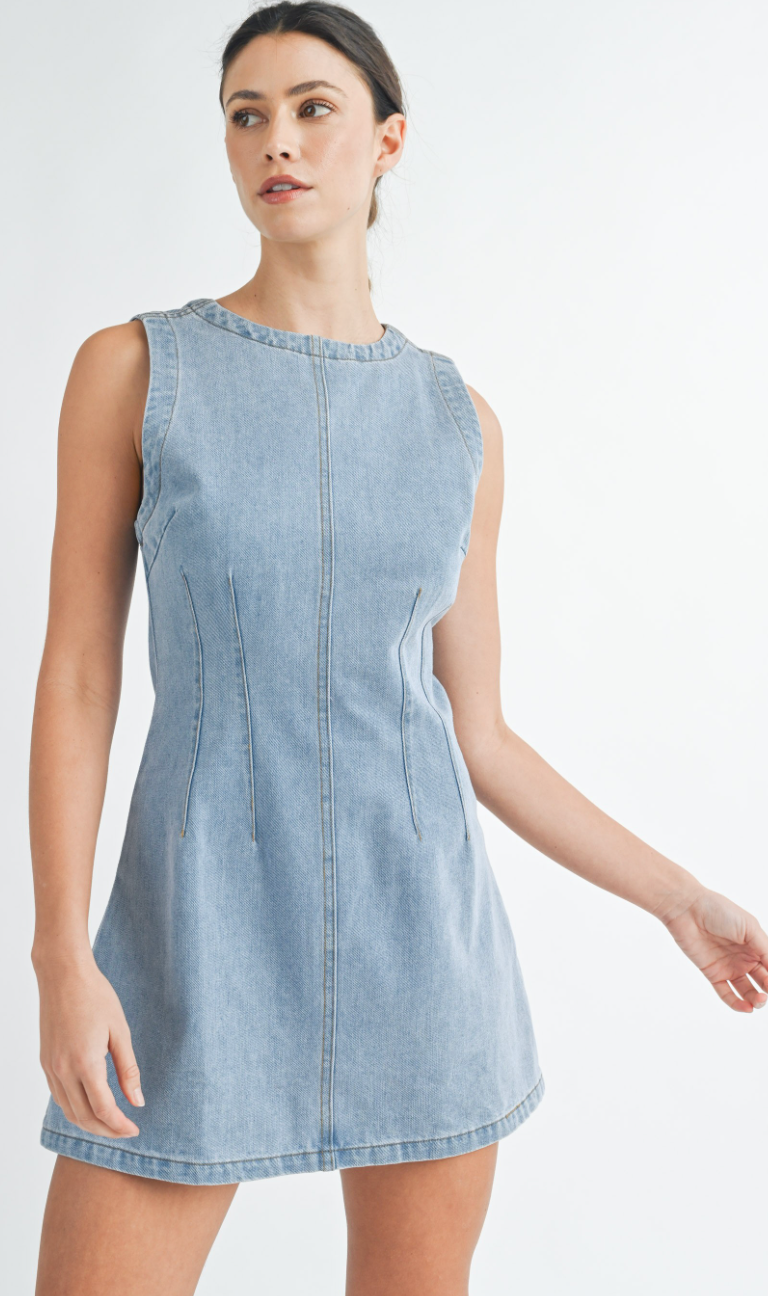 Loghan Light Denim Dress
