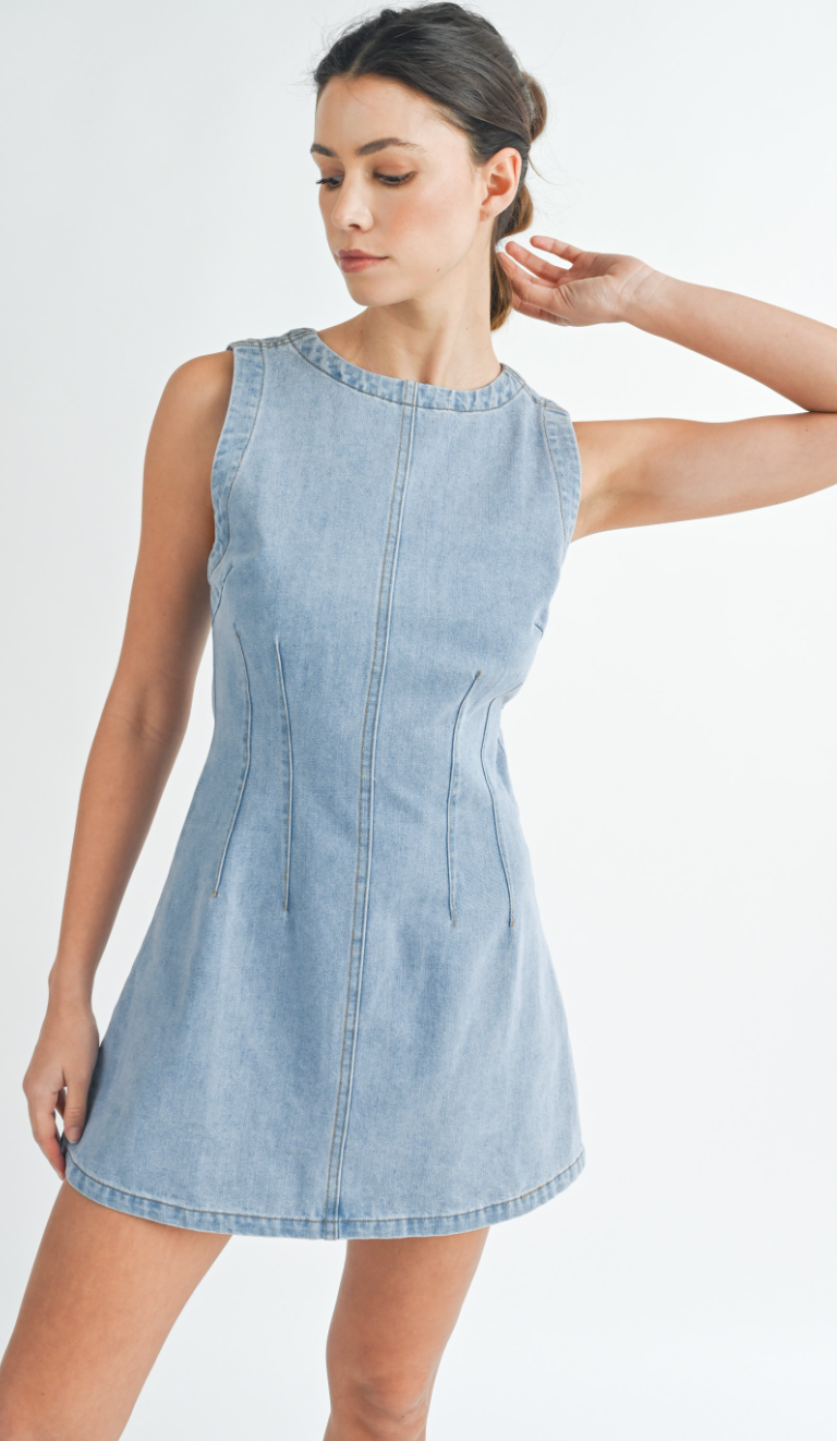 Loghan Light Denim Dress