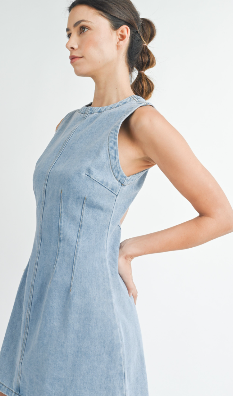 Loghan Light Denim Dress