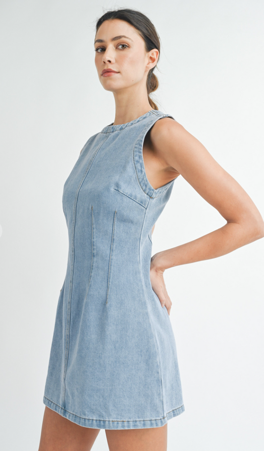 Loghan Light Denim Dress