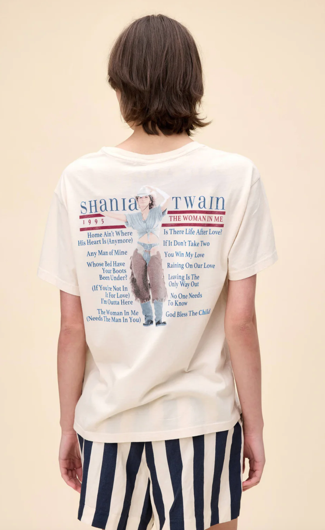 Shania Twain Women in Me Boyfriend Tee