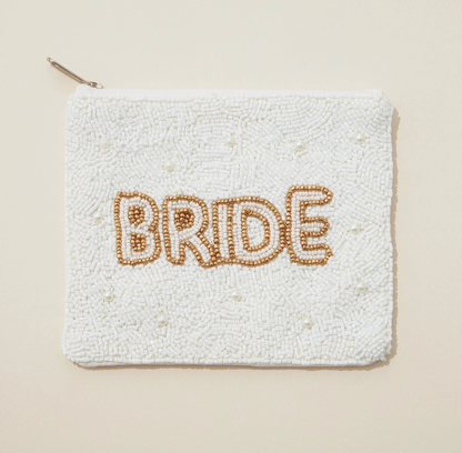 Beaded BRIDE Coin Purse - Clothe Boutique