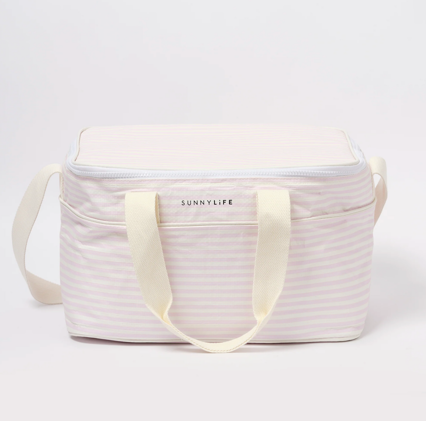 Cooler Bag - Pink Stripe