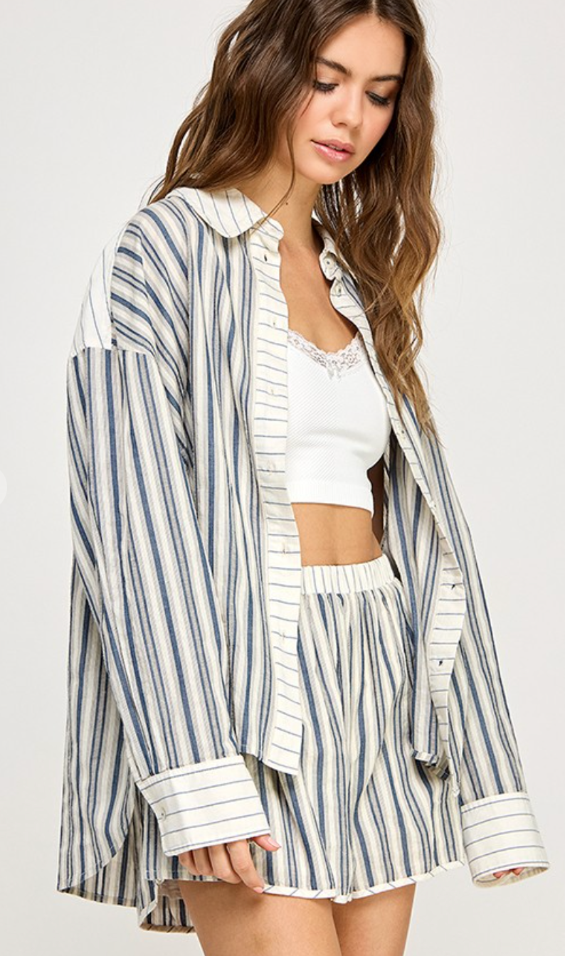 Summer Breeze Stripe Shorts