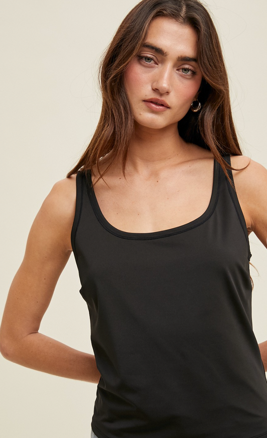 Basic Tank Top Black