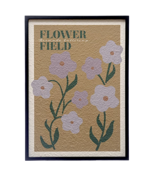 Flower Field Wall Decor