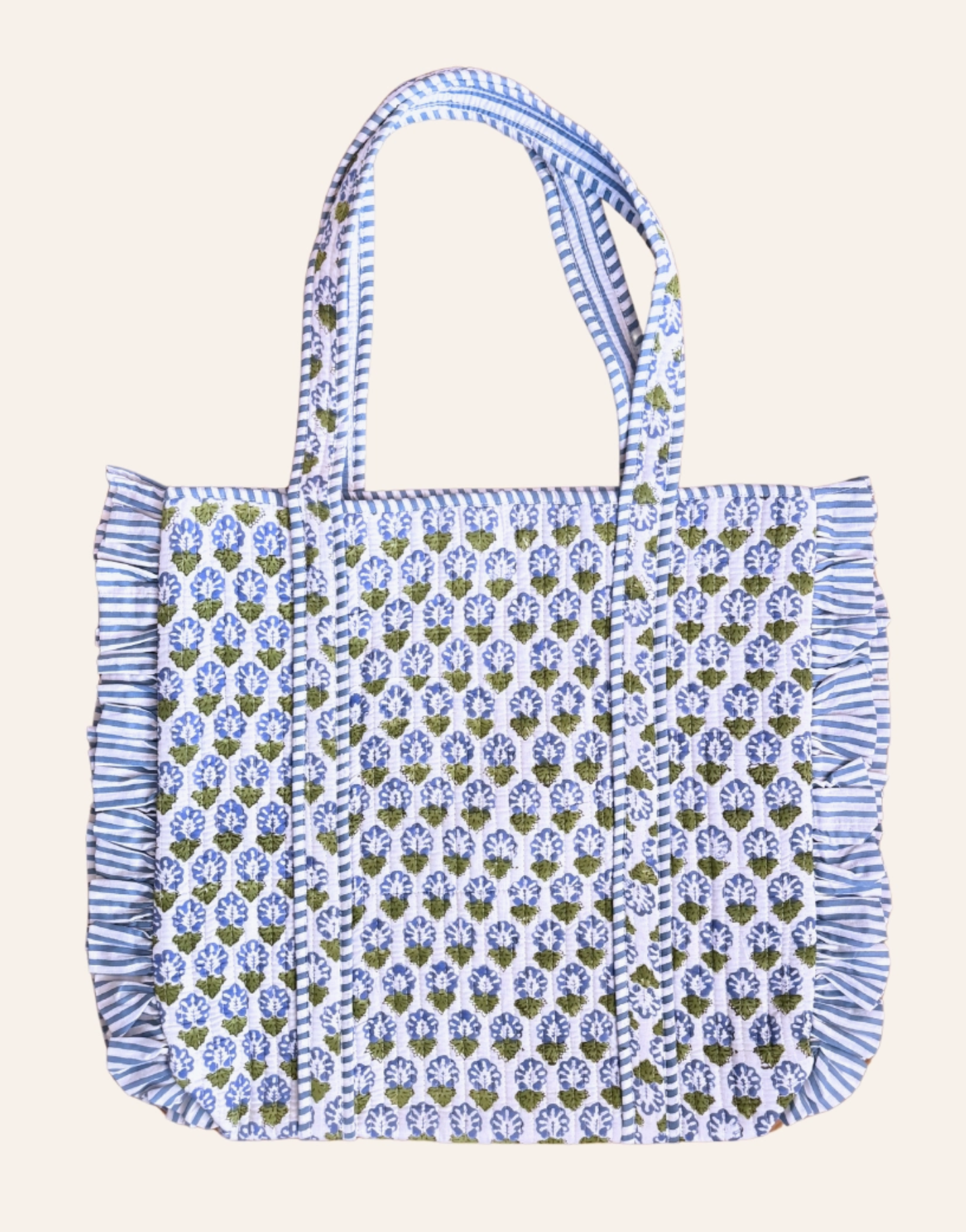 Clover Fridays Capri Ruffle Tote