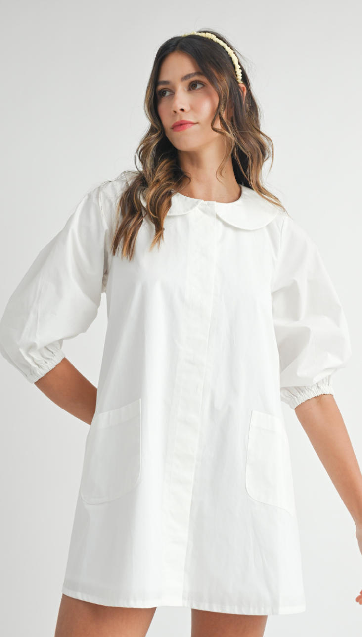 Peterpan Poplin Dress