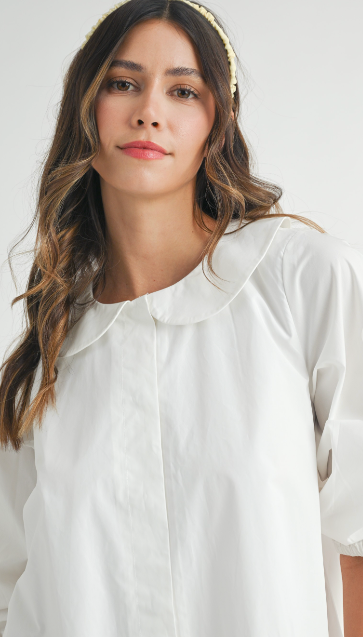 Peterpan Poplin Dress