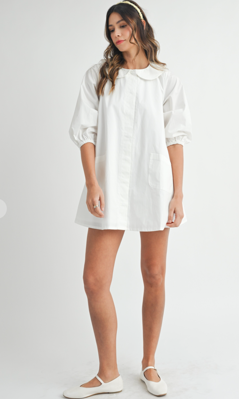 Peterpan Poplin Dress