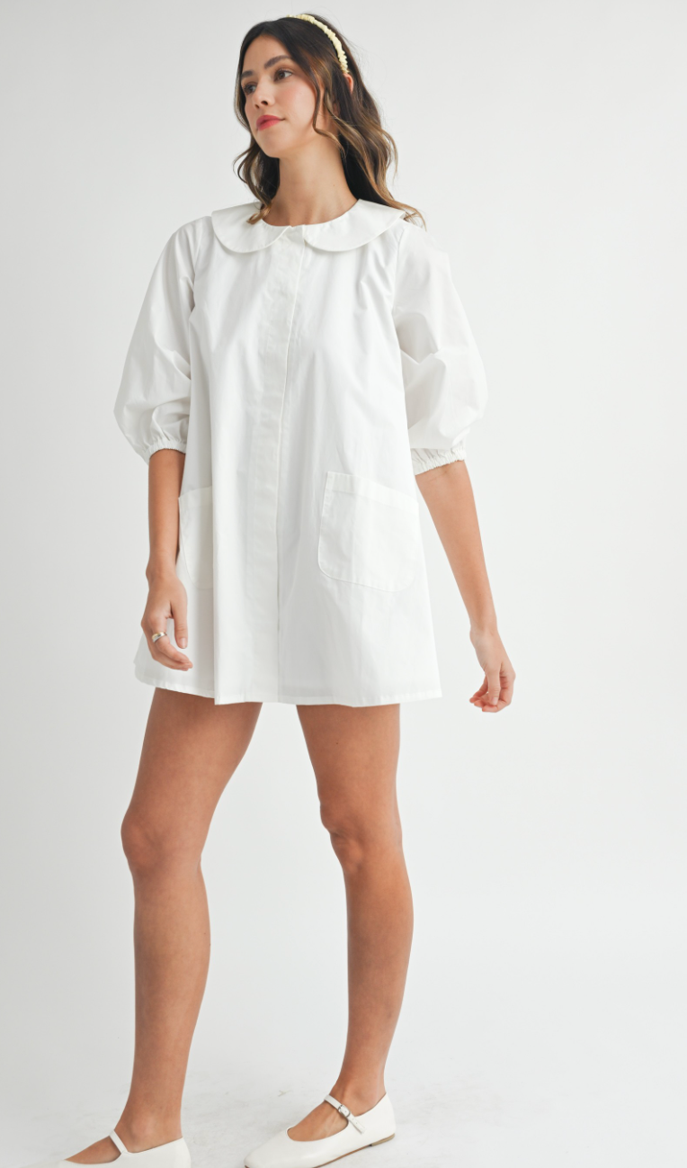 Peterpan Poplin Dress