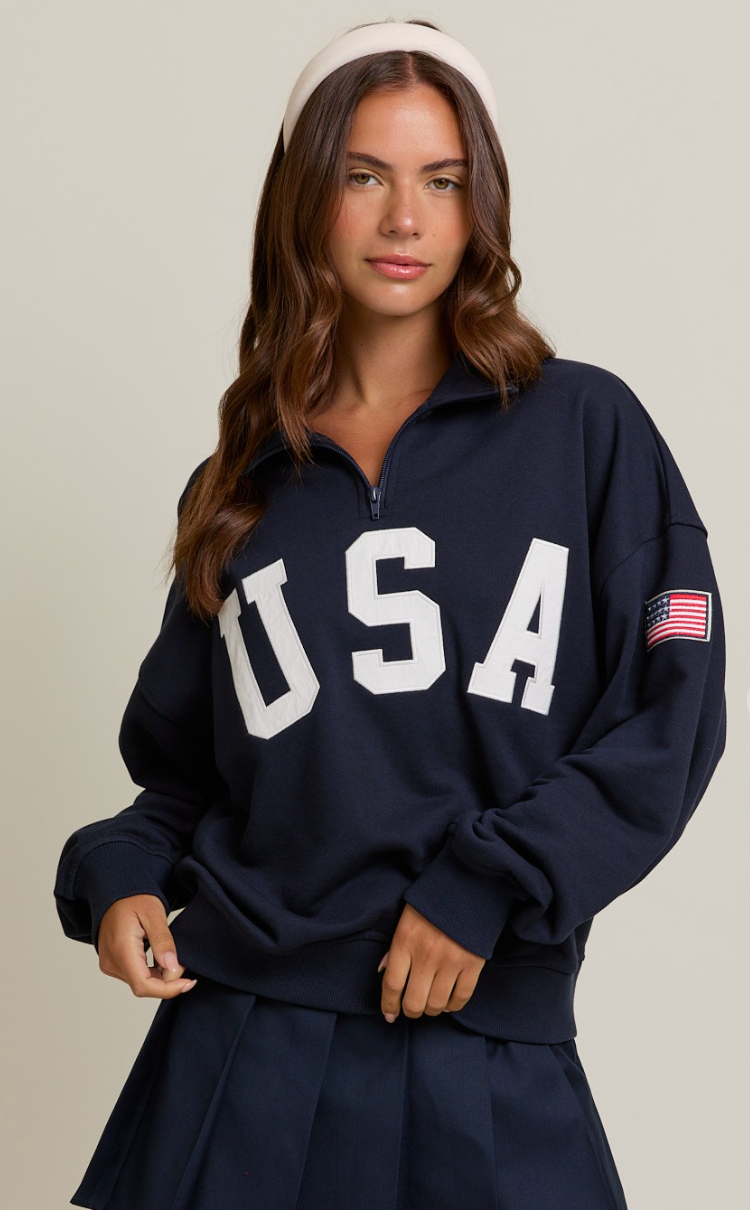 USA Navy Pullover Sweatshirt