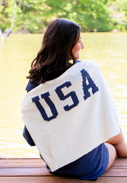 USA Pullover Sweater