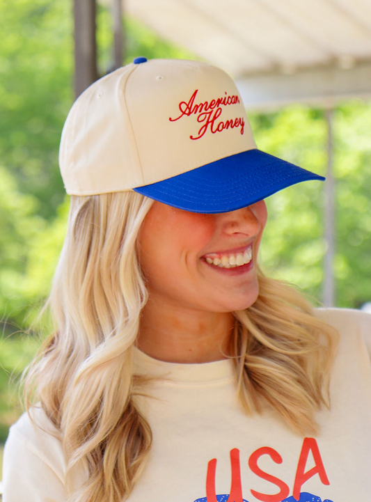 American Honey Vintage Trucker Royal