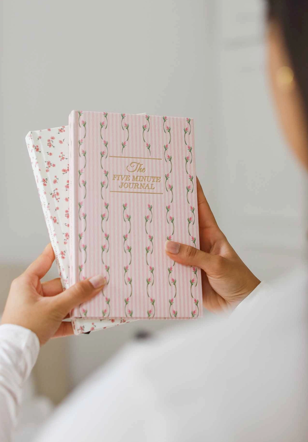 Ditsy Tulip Five Minute Journal