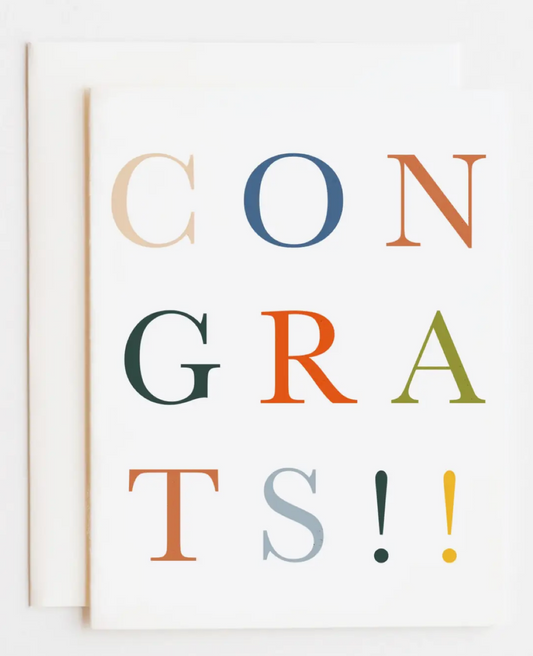 Congrats! Card