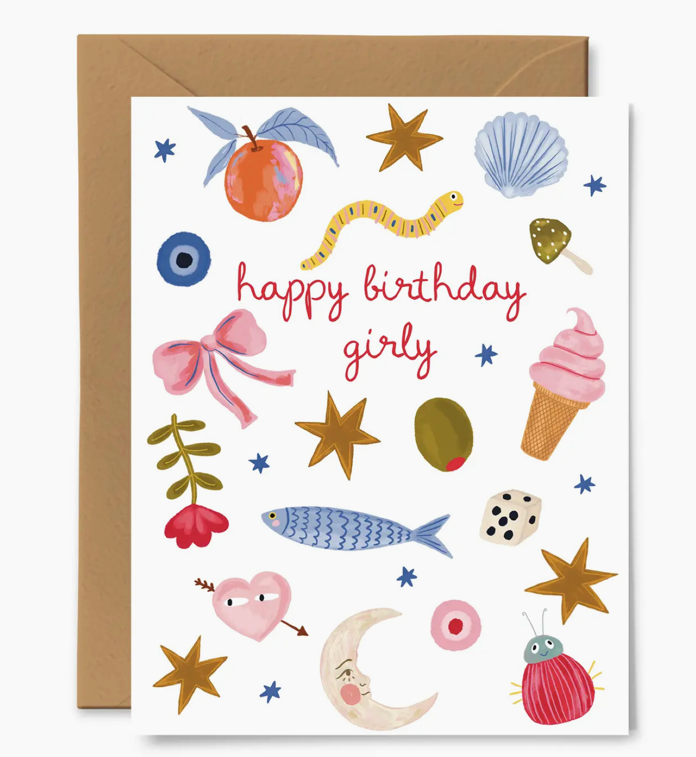 Happy Birthday Girly Card