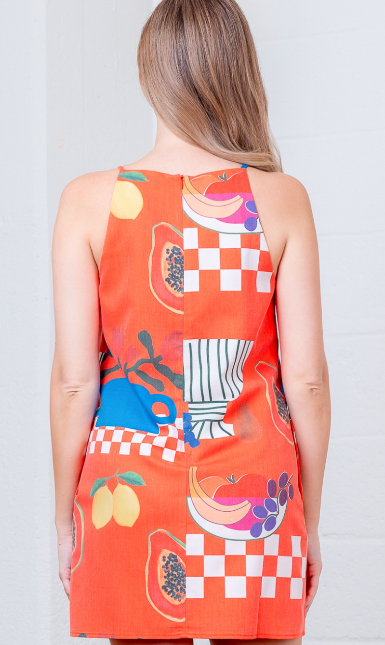 European Summer Shift Dress