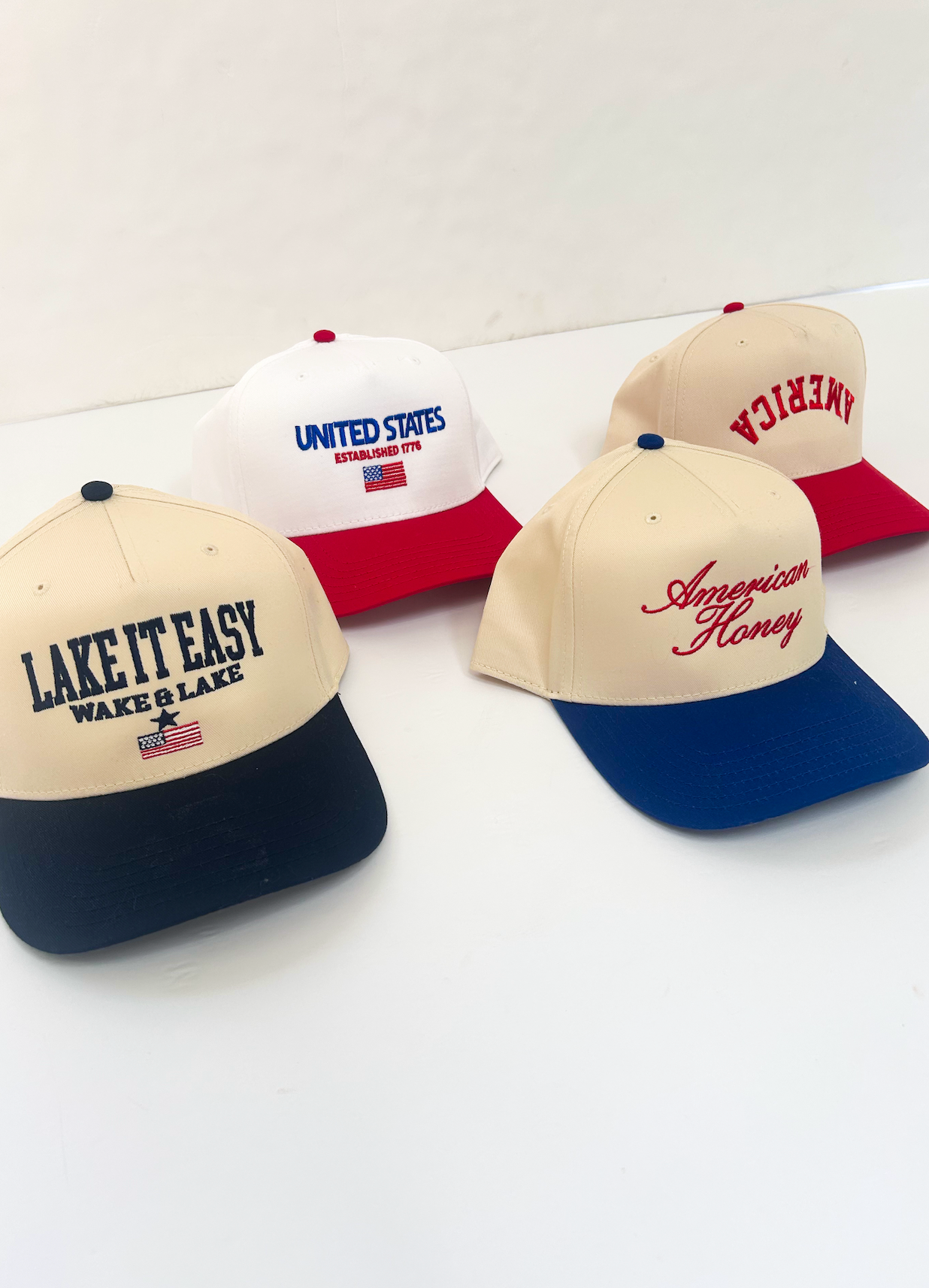 Lake It Easy Trucker Hat Navy