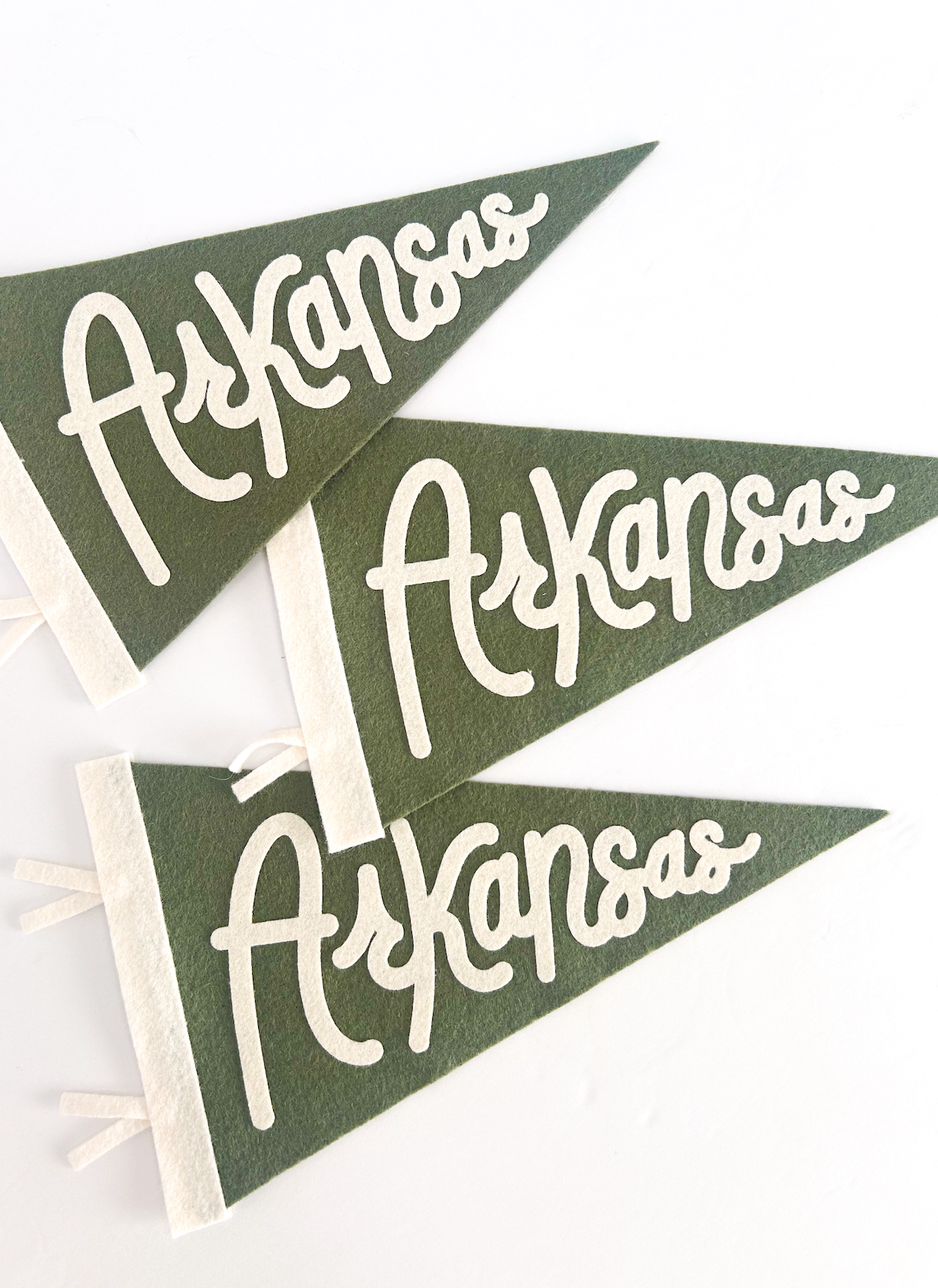 Green Arkansas Pennant