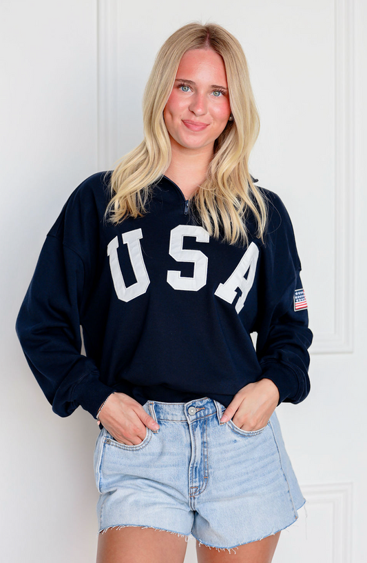USA Navy Pullover Sweatshirt