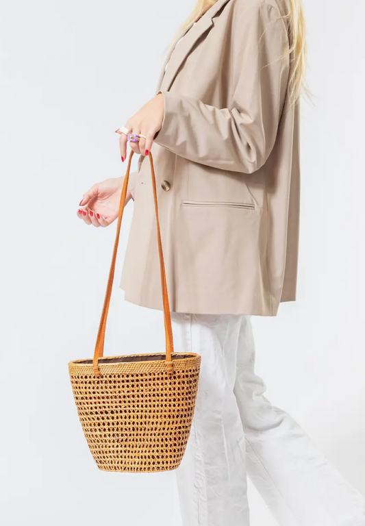Riviera Straw Handbag - Clothe Boutique
