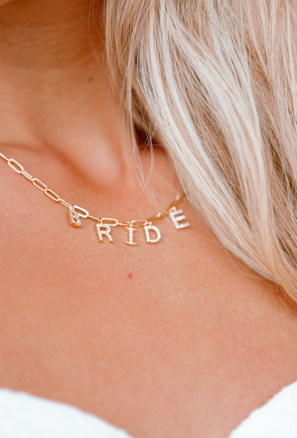 BRIDE 18K Gold Necklace