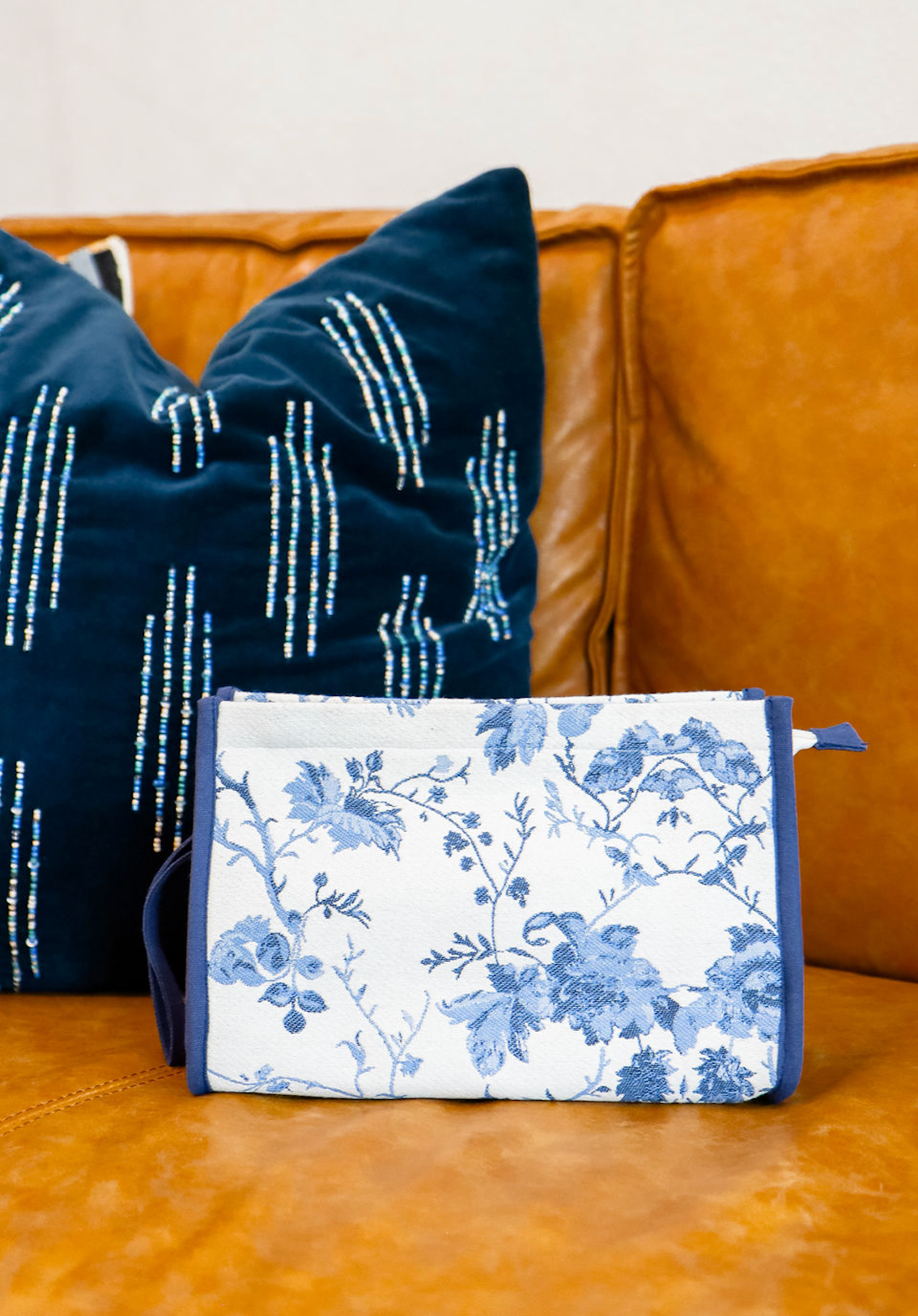 Fiorella Floral Zipper Wristlet