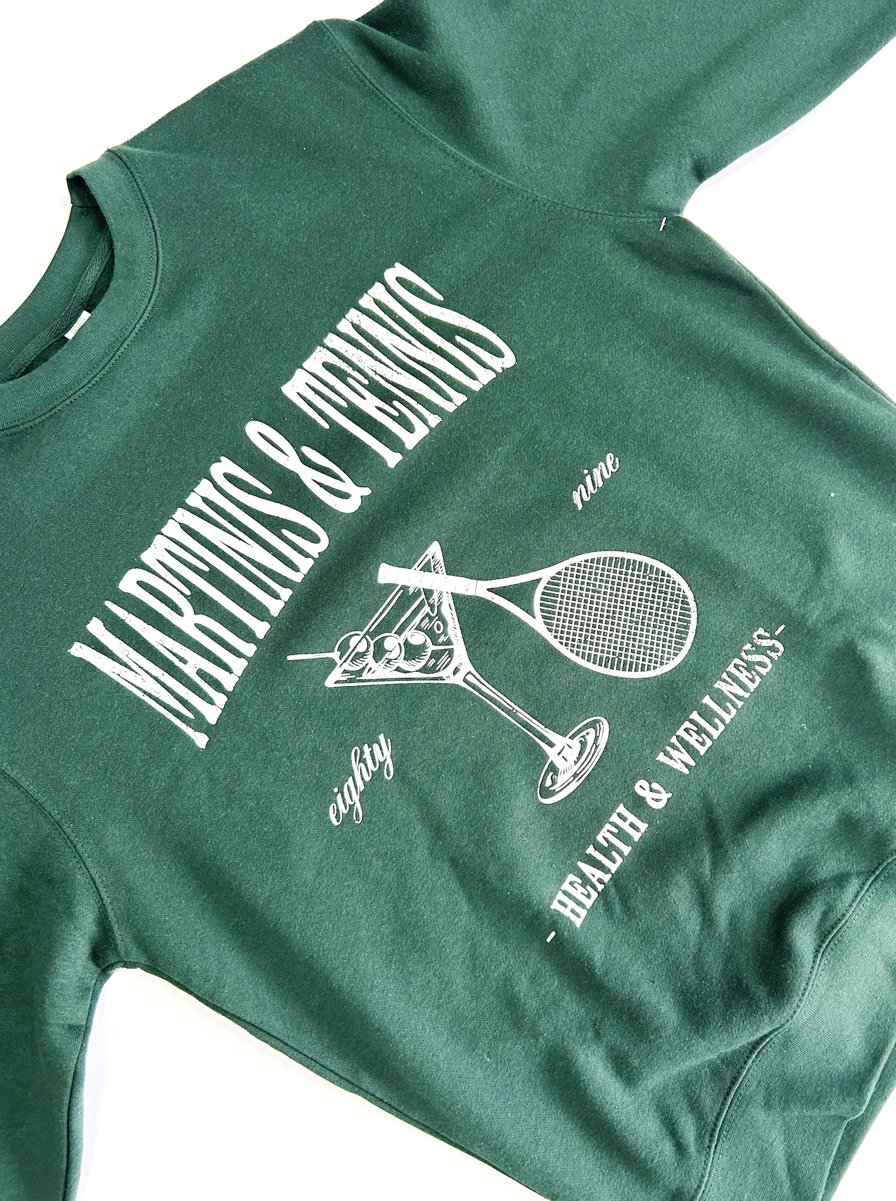 Martini's & Tennis Sweatshirt