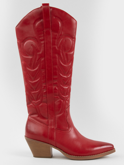 Matisse Dixie Red Boots - Clothe Boutique