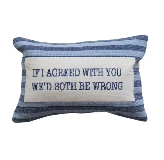 If I Agreed Lumbar Pillow