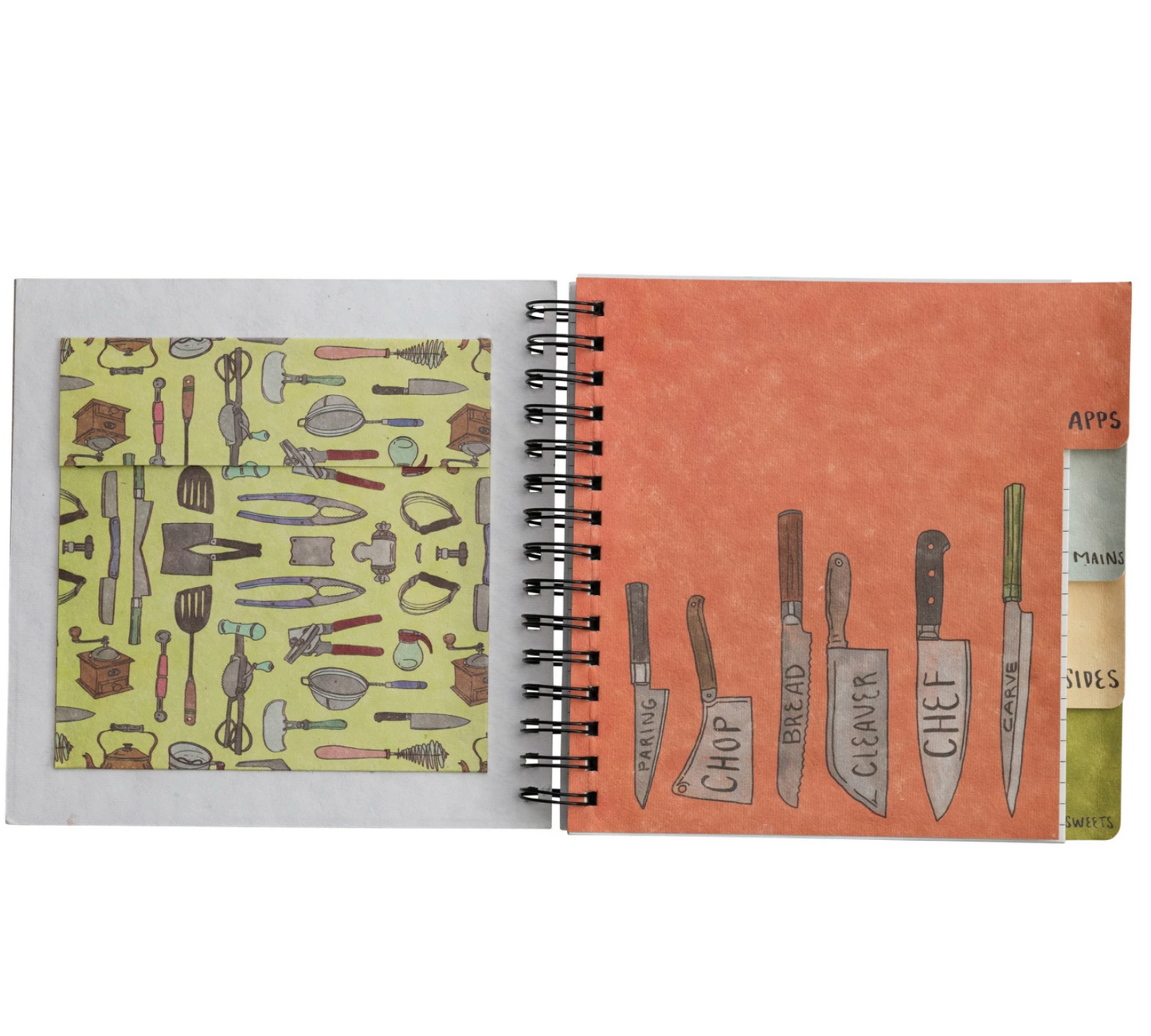 Recipes Spiral Notebook