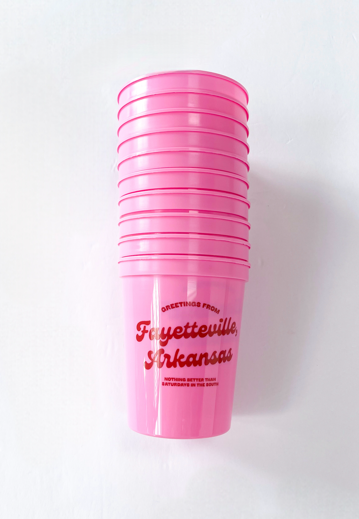 Fayetteville Arkansas Stadium Cups