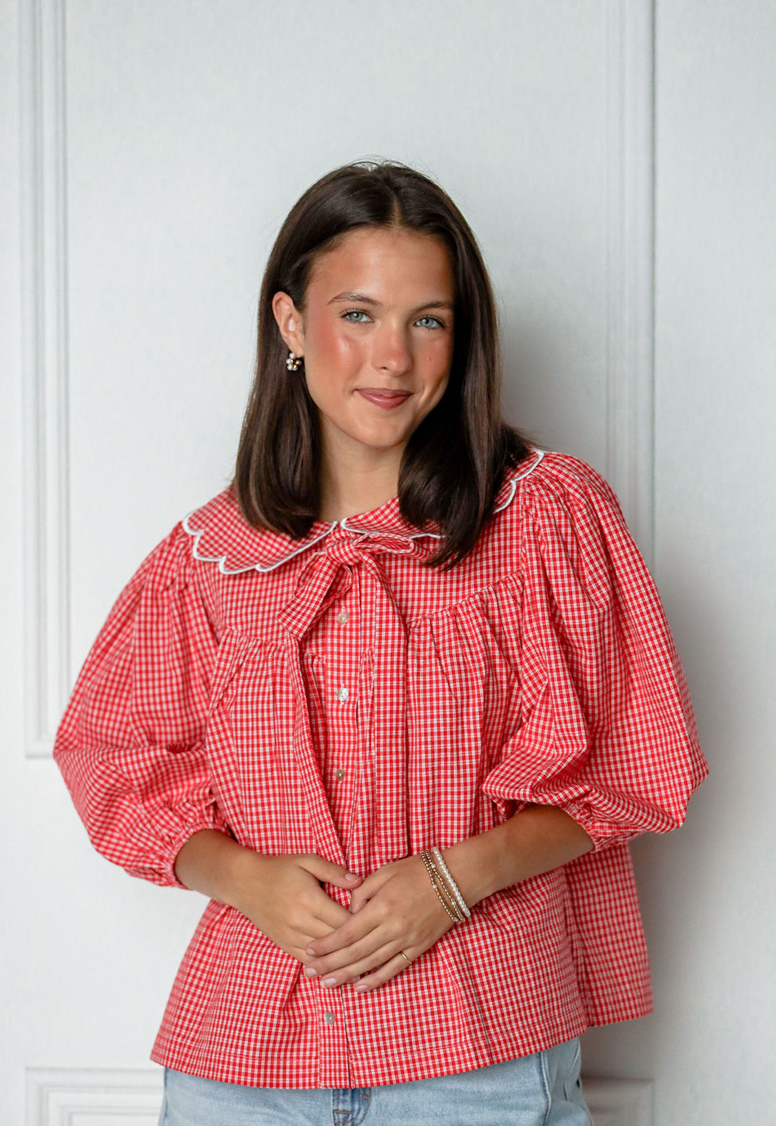 Bailey Scallop Detail Shirt