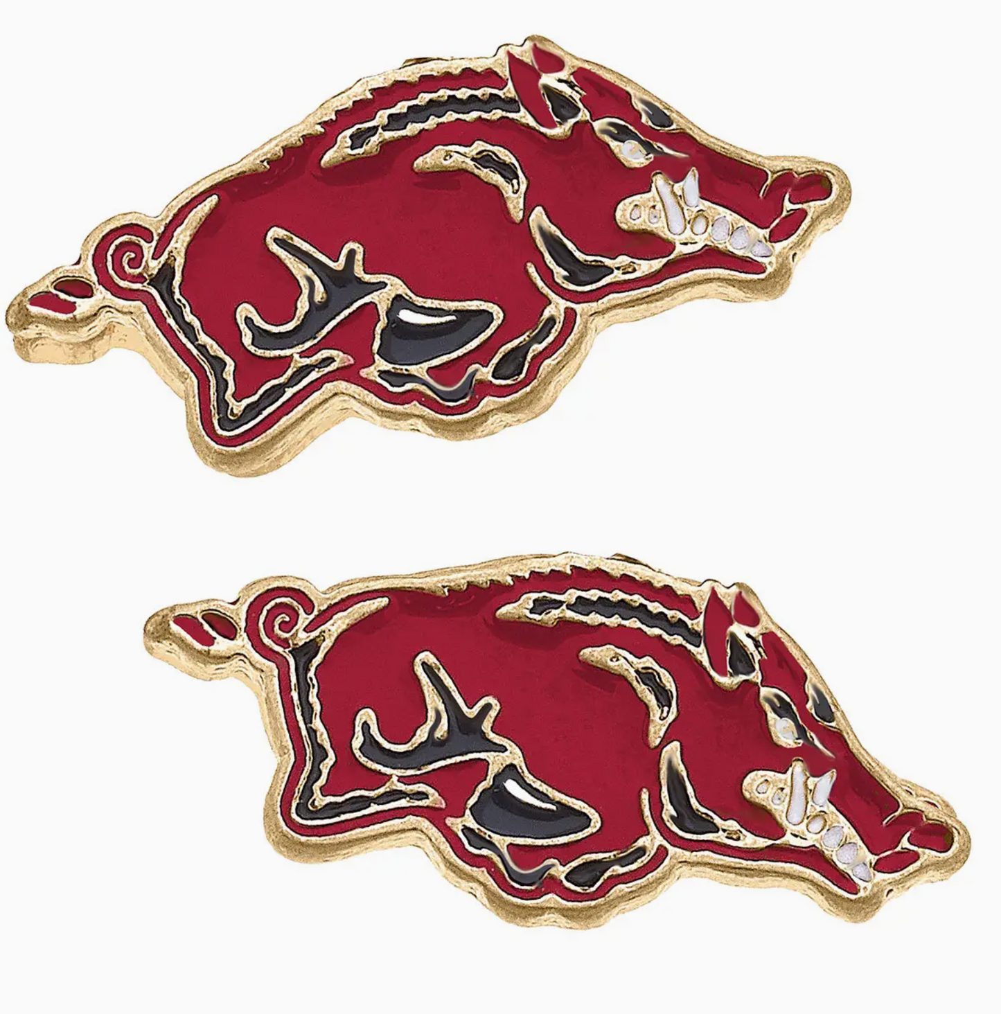 Razorback Enamel Studs