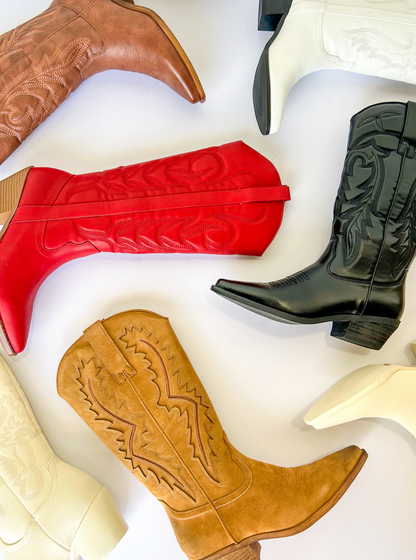Matisse Dixie Red Boots - Clothe Boutique