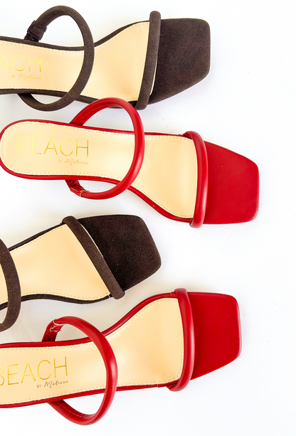 Matisse Jeanne Heels Coffee - Clothe Boutique