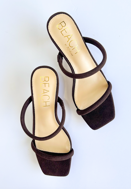 Matisse Jeanne Heels Coffee