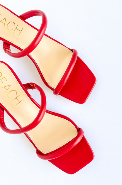 Matisse Jeanne Heels Red - Clothe Boutique