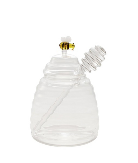 Honey Bee Dipper Glass