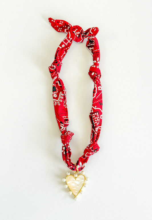 Barry Bandana Scarf Necklace