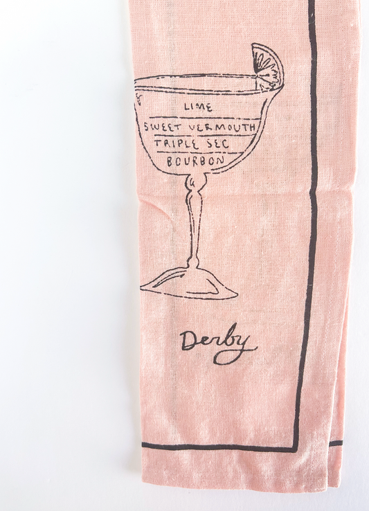 Cocktail Tea Towel - Bourbon