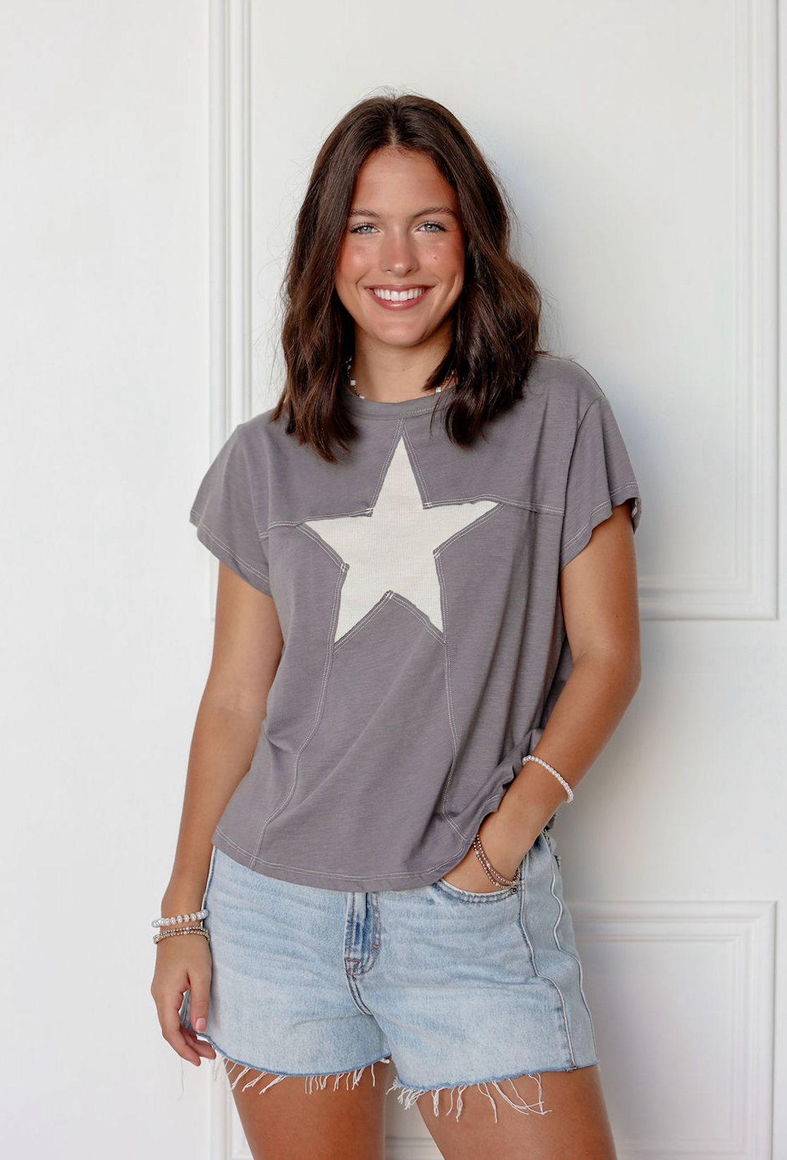 Charcoal Star T-shirt