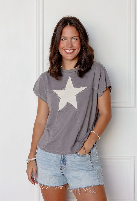 Charcoal Star T-shirt