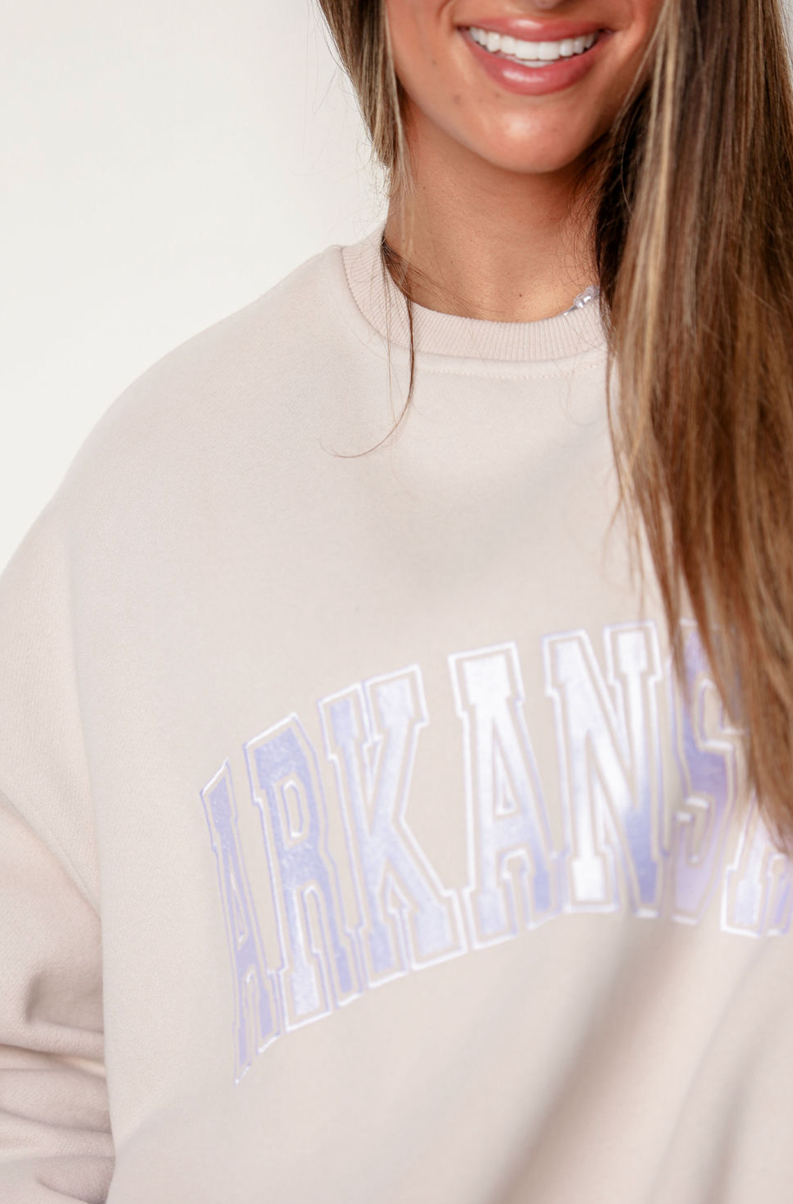Arkansas Varsity Sweatshirt Sandstone