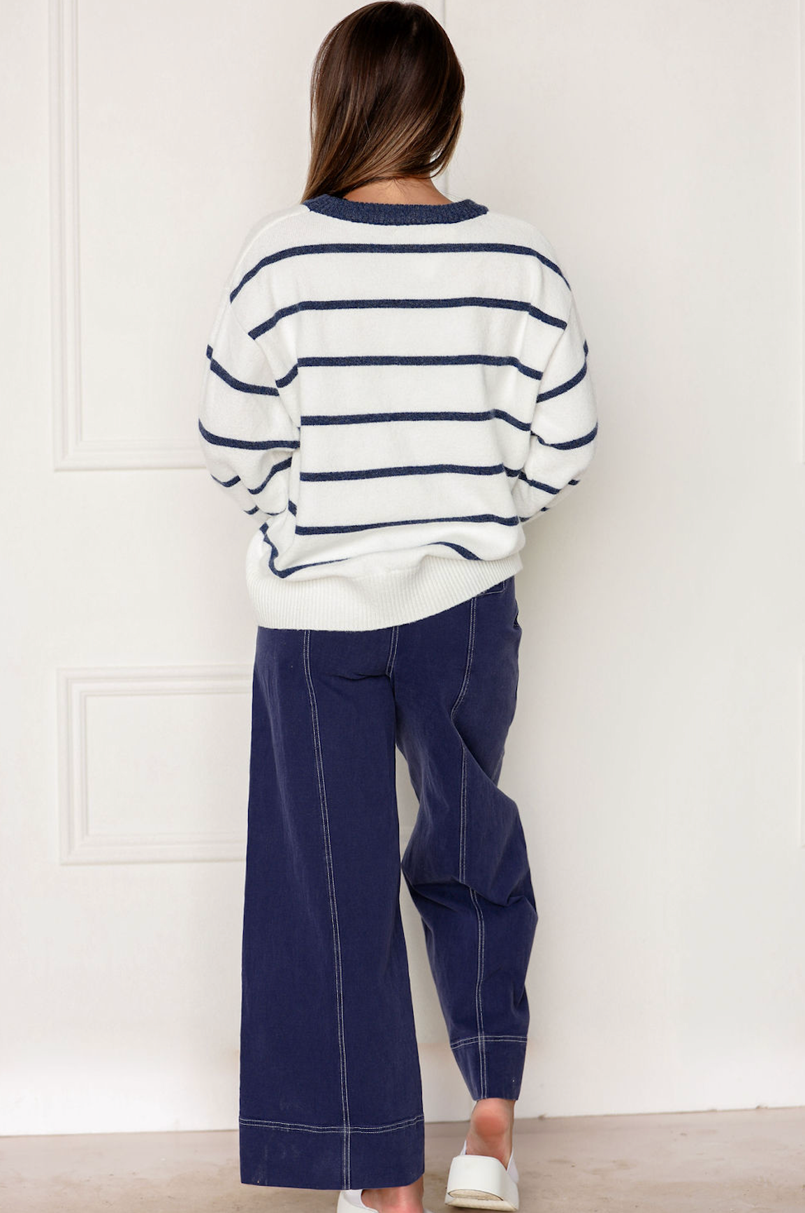 Chloe Oversized Stripe Sweater