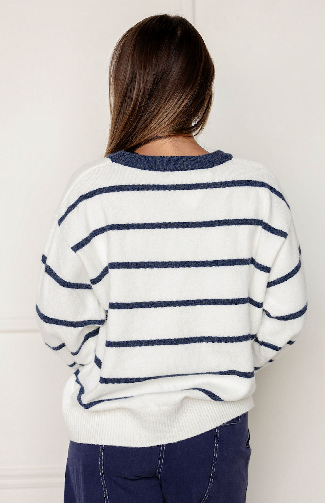 Chloe Oversized Stripe Sweater