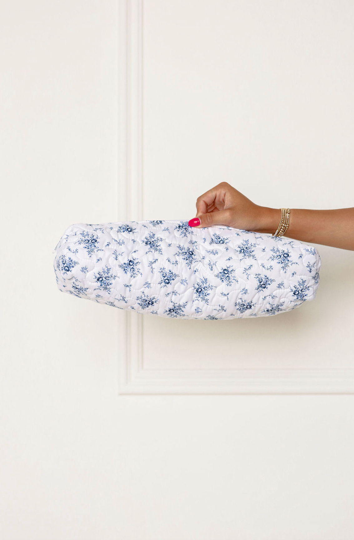 Picnic Navy Floral Hot Tools Bag